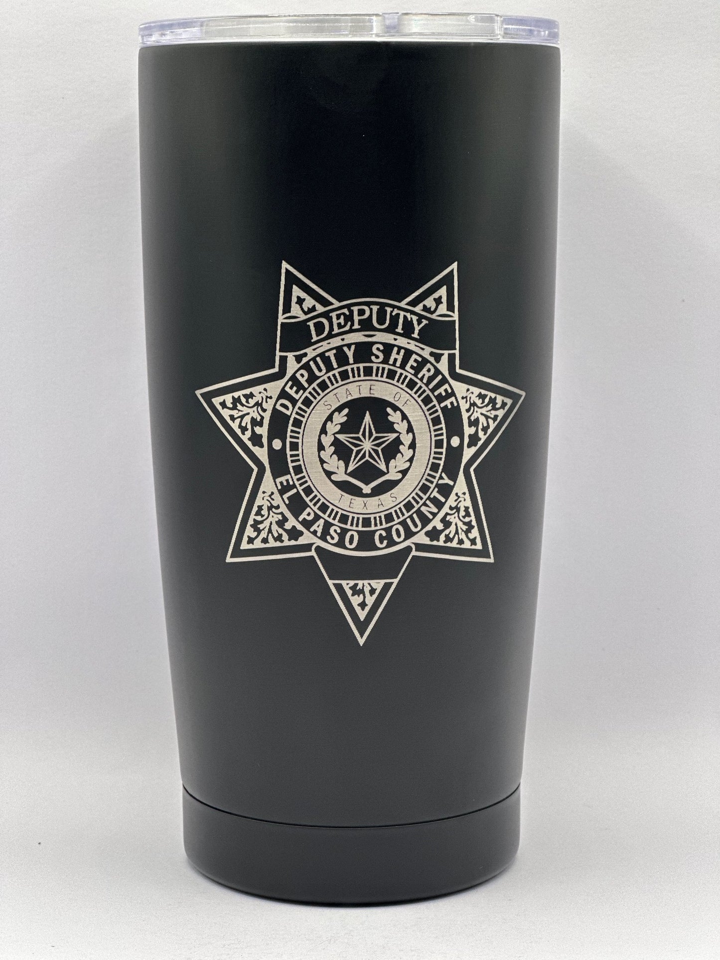 El Paso Sheriff's Deputy Tumbler (Two sided)