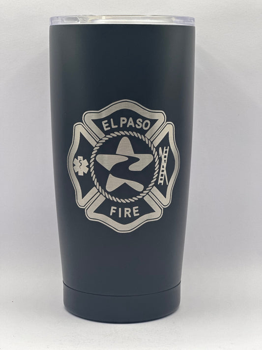 El Paso Fire Department Tumbler (Two sided)